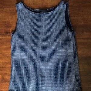 Women's Vintage Baranda Tank Top Size Medium (Black/Multicolored)